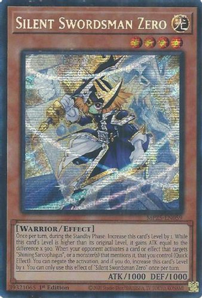[MP25-EN059] Silent Swordsman Zero (Prismatic Secret Rare)<1st>