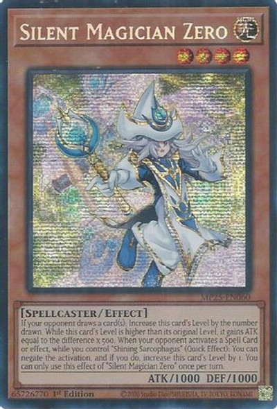 [MP25-EN060] Silent Magician Zero (Prismatic Secret Rare)<1st>