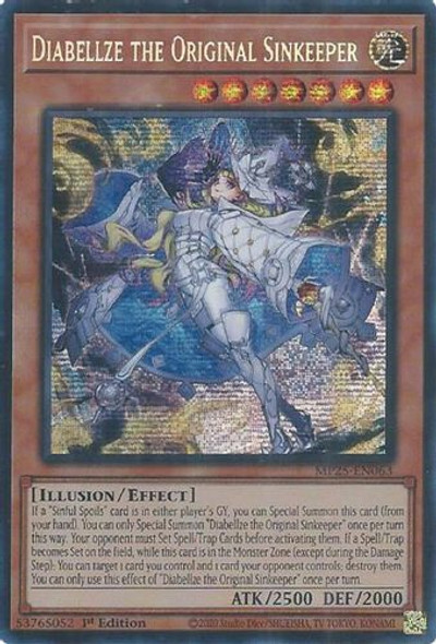 [MP25-EN063] Diabellze the Original Sinkeeper (Prismatic Secret Rare)<1st>