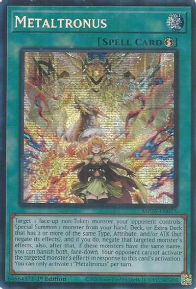 [MP25-EN075] Metaltronus (Prismatic Secret Rare)<1st>
