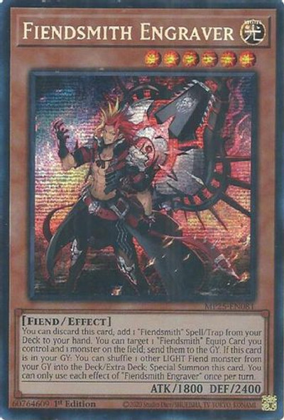 [MP25-EN081] Fiendsmith Engraver (Prismatic Secret Rare)<1st>