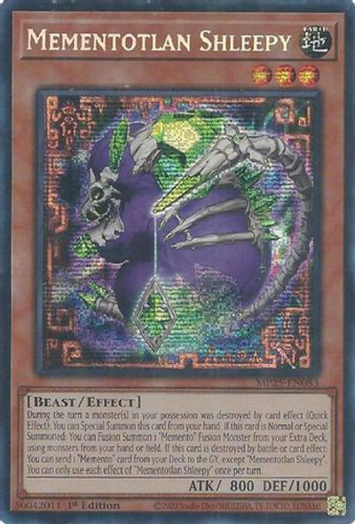 [MP25-EN083] Mementotlan Shleepy (Prismatic Secret Rare)<1st>