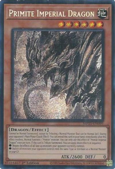 [MP25-EN099] Primite Imperial Dragon (Prismatic Secret Rare)<1st>