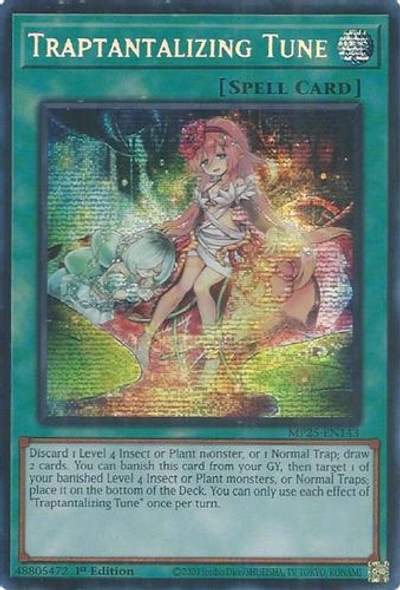 [MP25-EN143] Traptantalizing Tune (Prismatic Secret Rare)<1st>