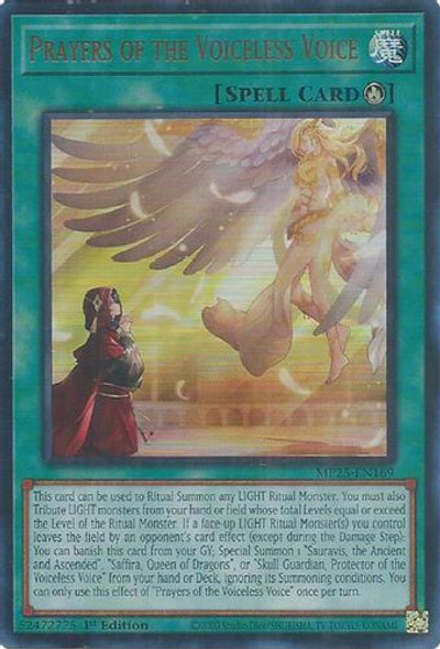[MP25-EN169] Prayers of the Voiceless Voice (Ultra Rare)<1st>