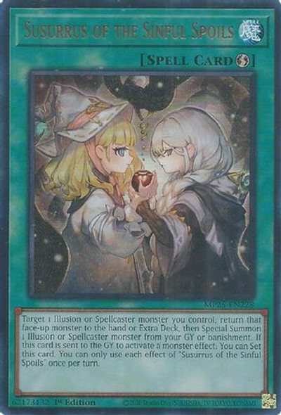[MP25-EN228] Susurrus of the Sinful Spoils (Ultra Rare)<1st>