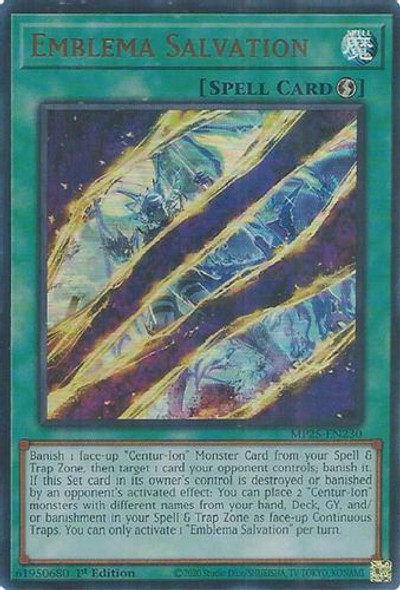 [MP25-EN230] Emblema Salvation (Ultra Rare)<1st>