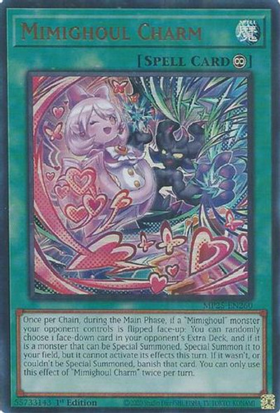 [MP25-EN260] Mimighoul Charm (Ultra Rare)<1st>