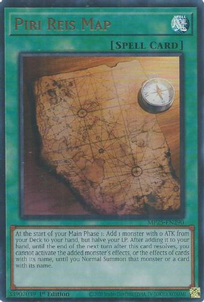[MP25-EN290] Piri Reis Map (Ultra Rare)<1st>