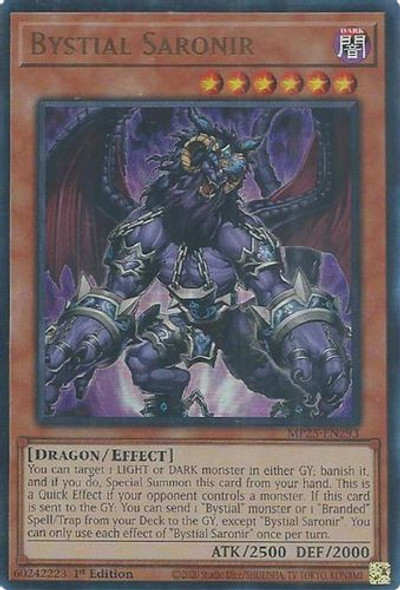 [MP25-EN293] Bystial Saronir (Ultra Rare)<1st>