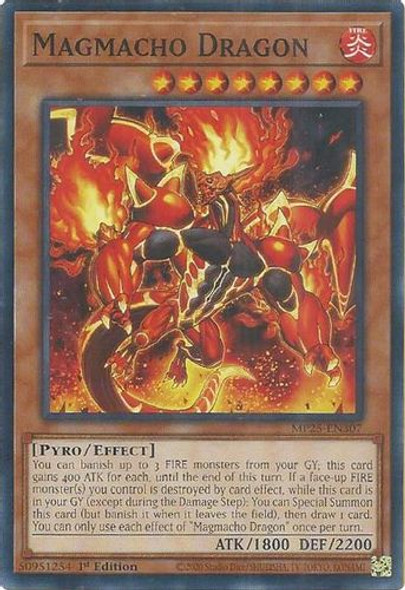 [MP25-EN307] Magmacho Dragon (Common)<1st>