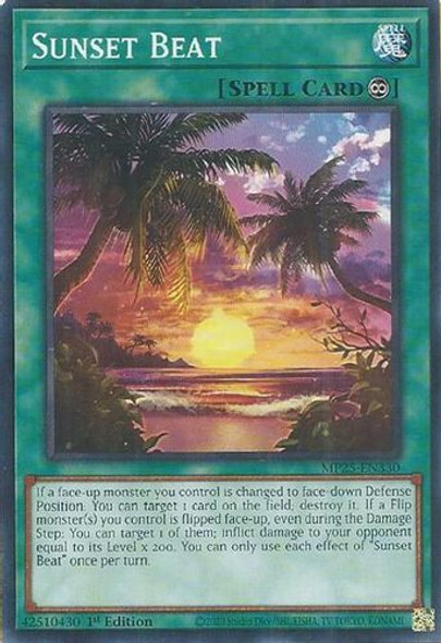 [MP25-EN330] Sunset Beat (Common)<1st>