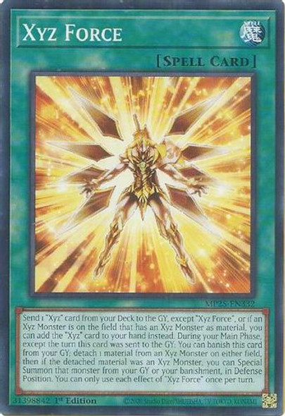 [MP25-EN332] Xyz Force (Common)<1st>