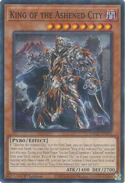 [MP25-EN333] King of the Ashened City (Common)<1st>