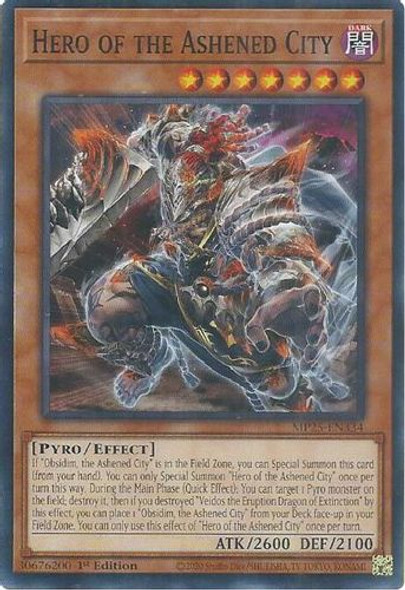 [MP25-EN334] Hero of the Ashened City (Common)<1st>