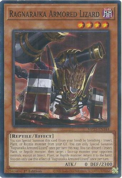[MP25-EN344] Ragnaraika Armored Lizard (Common)<1st>