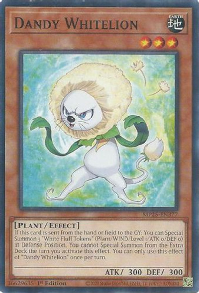 [MP25-EN377] Dandy Whitelion (Common)<1st>