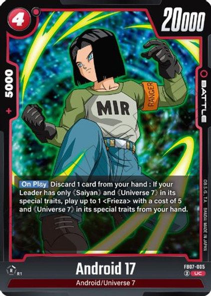 [FB07-005](UC) Android 17