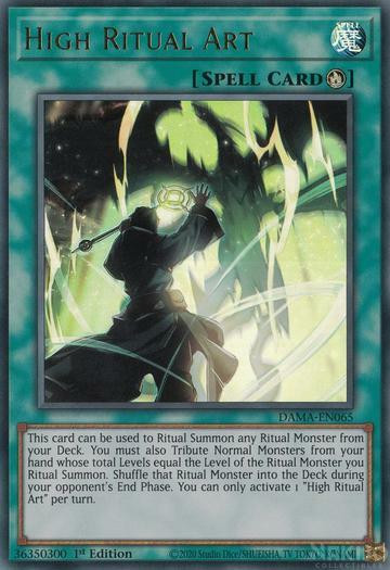 DAMA-EN065 High Ritual Art (Ultra Rare) <1st>