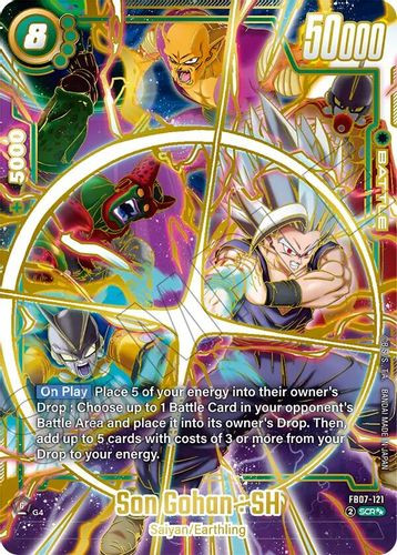[FB07-121](SEC) Son Gohan : SH {2 Star Alt Art} {Foil}