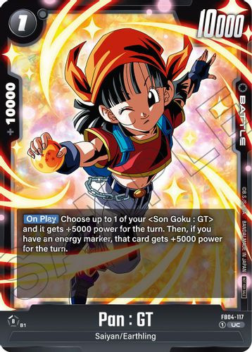 [FB04-117](UC) Pan : GT {Limited Pack 01}