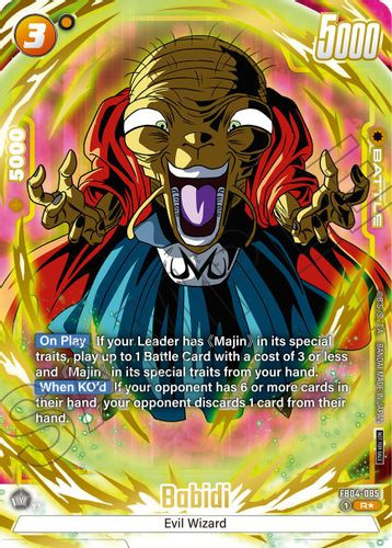 [FB04-085](R) Babidi {Limited Pack 01 - 1 Star Alt Art} {Foil}