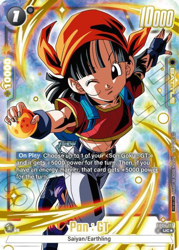 [FB04-117](UC) Pan : GT {Limited Pack 01 - 1 Star Alt Art} {Foil}