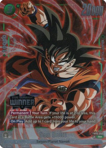 [FB05-053](R) Son Goku (Tournament Pack 6 Winner) (Foil)