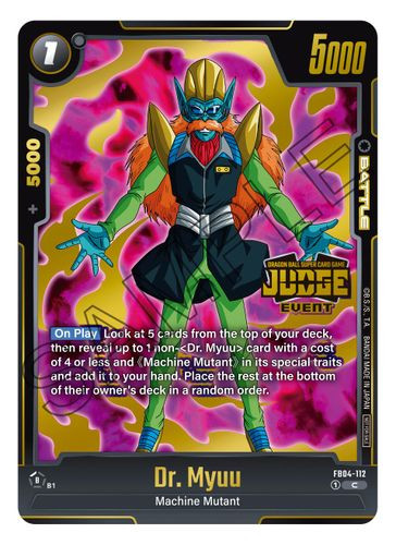 [FB04-112](C) Dr. Myuu {Judge Pack 03 - Event} {Foil}