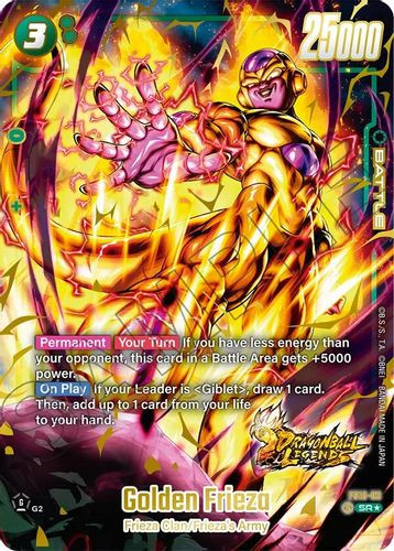 [FS10-03](SR) Golden Frieza {1 Star Alt Art} {Foil}