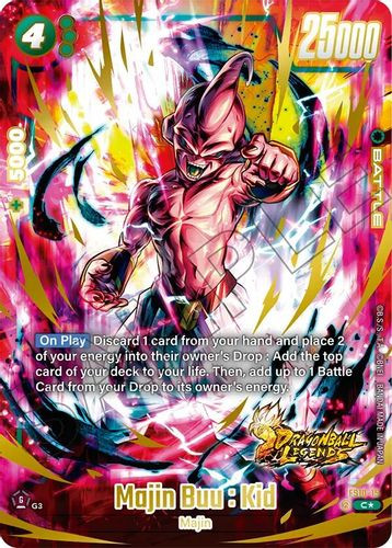 [FS10-15](C) Majin Buu : Kid {1 Star Alt Art} {Foil}