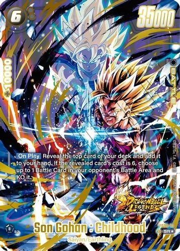 [FS09-10](SR) Son Gohan : Childhood {1 Star Alt Art} {Foil}