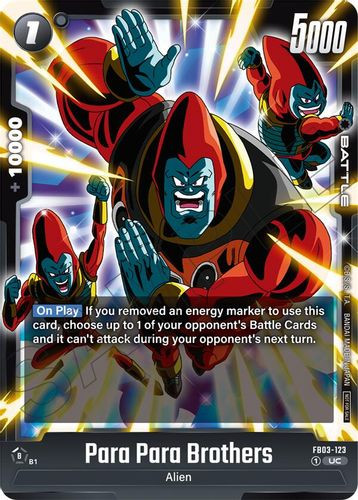 [FB03-123](UC) Para Para Brothers {Limited Pack 02}