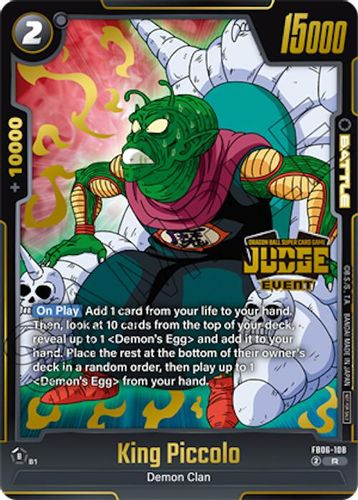 [FB06-108](R) King Piccolo {Judge Pack 04 - Event} {Foil}