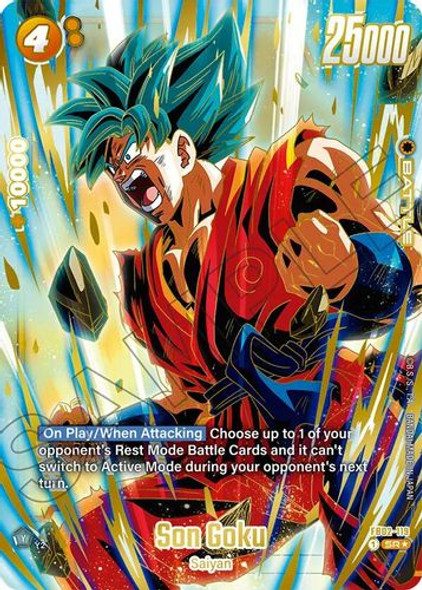[FB02-119](SR) Son Goku (1st Anniversary Set) (Foil)