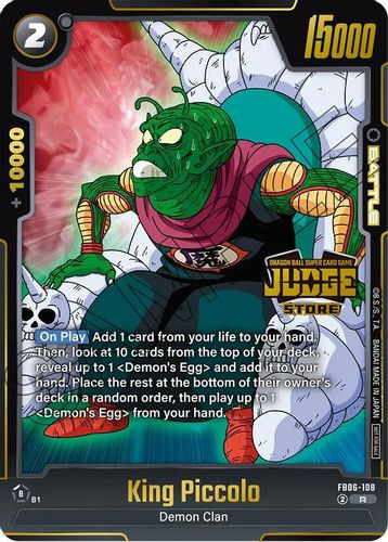 [FB06-108](R) King Piccolo {Judge Pack 04 - Store} {Foil}
