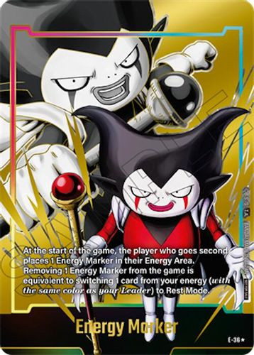 [E-036] Energy Marker {King Gomah : DA} {Energy Marker pack 06} {1 Star Alt Art} {Foil}