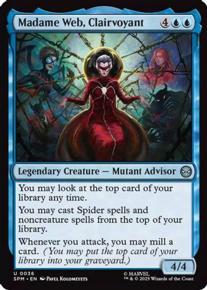 [SPM-0036](U) Madame Web, Clairvoyant