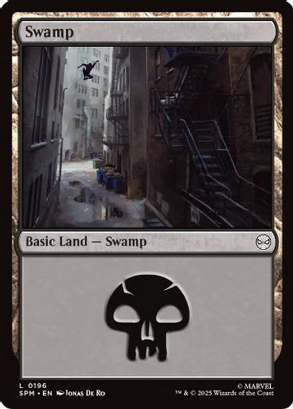 [SPM-0196](L) Swamp (Foil)