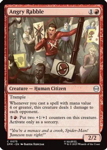 [SPM-0075](C) Angry Rabble (Foil)