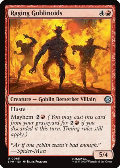 [SPM-0085](U) Raging Goblinoids (Foil)