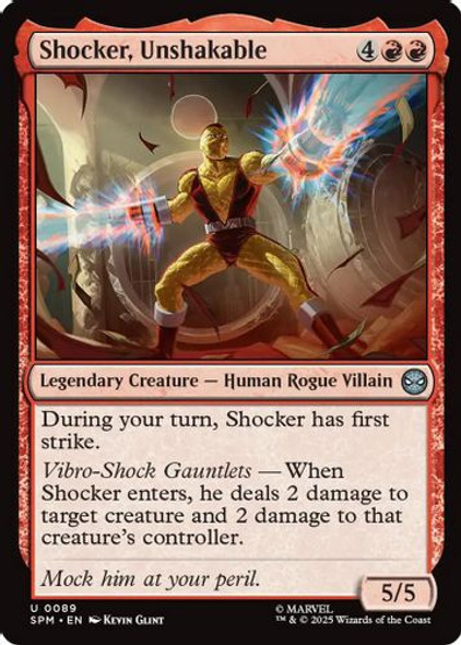 [SPM-0089](U) Shocker, Unshakable (Foil)