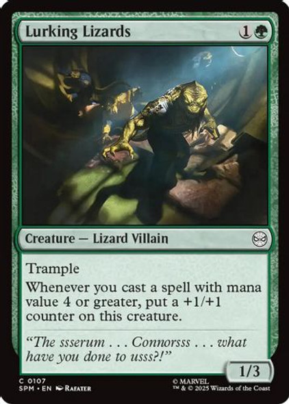 [SPM-0107](C) Lurking Lizards (Foil)