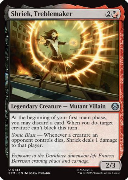[SPM-0144](U) Shriek, Treblemaker (Foil)