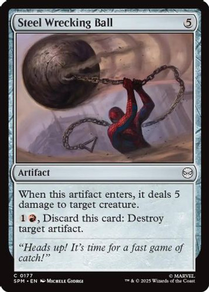 [SPM-0177](C) Steel Wrecking Ball (Foil)