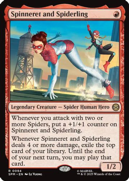 [SPM-0094](R) Spinneret and Spiderling