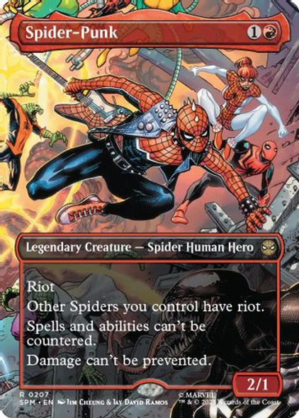 [SPM-0207](R) Spider-Punk (Borderless)
