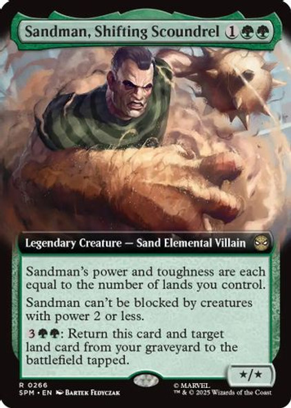 [SPM-0266](R) Sandman, Shifting Scoundrel (Extended Art)