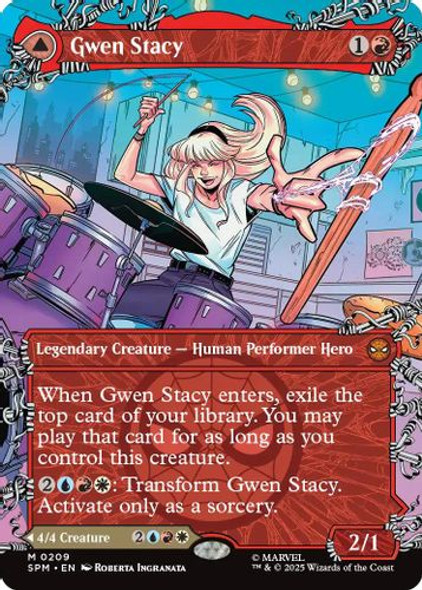 [SPM-0209](M) Gwen Stacy // Ghost-Spider (Borderless)