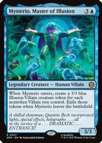 [SPM-0037](R) Mysterio, Master of Illusion (Foil)